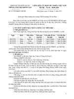 HƯỚNG DẪN THI HỌC KÌ II NĂM HỌC 2010-2011-​CẤP TRUNG HỌC CƠ SỞ