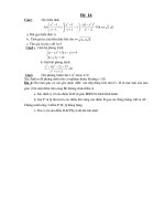 ĐỀ THI TUYỂN VÀO LỚP 10