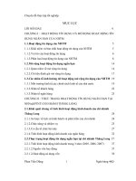 mở rộng hoạt động tín dụng ngắn hạn tại ngân hàng nông nghiệp và phát triển nông thôn chi nhánh thăng long