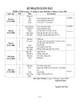 GA lớp 2 Tuần 14 CKTKN