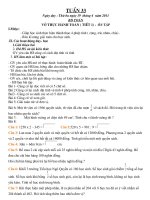 Giao an BDHSG lop 3 TUAN 33