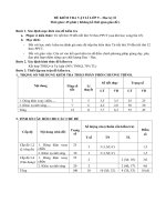 Đề ktra 45'' (HKII) (mới tập huấn theo các cấp độ)