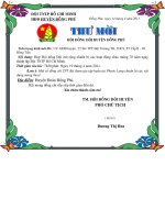 Thu moi hop Giao Ban HDD thang 4/2011