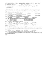 kiem tra hóa 9 kì 2