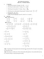 de cuong toan 6 ki 2