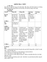 ĐỀ KIỂM TRA 1 TIẾT GIỮA HKII