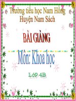 Nong lanh và nhiet do