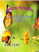 Bài giảng điện tử tham khảo thao giảng Unit 14 Making plans (2)