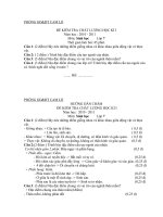 Đề KT kì 1,10-11