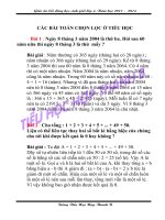 Giáo án bồi dưỡng học sinh giỏi lớp 4