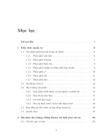 Quá trình ngẫu nhiên và ứng dụng trong kinh tế, tài chính