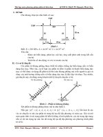 Sử dụng phương pháp phần tử hữu hạn (FEM) để giải bài toán khung phẳng