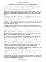 cac bai toan giai bai toan bang cach lap phuong trinh