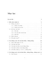 Kết thúc và ứng dụng trong bài toán phân loại và sắp xếp các đường cong conic