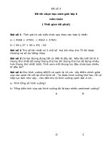 Đề Toán HSG 4 số 3