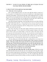 Giải pháp nâng cao hiệu quả sử dụng tài sản ngắn hạn tại công ty cổ phần đầu tư Bất động sản Hà Nội