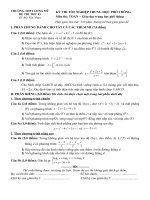 ĐỀ THI THU TN 03 CÓ ĐÁP ÁN CHI TIET