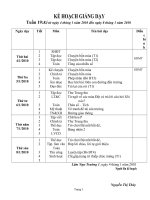 GA lớp 2 Tuần 19 CKTKN