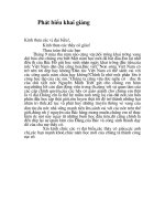 HỌC SINH PHÁT BIỂU (ĐĂNG HẢI)