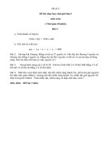 Đề Toán HSG 4 số 5