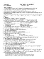 đề cuong on tap kiẻm tra học kỳ 2