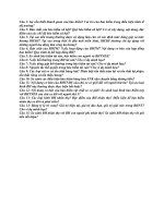 Tổng hợp câu hỏi ôn tập kinh tế bảo hiểm - đại học kinh tế quốc dân