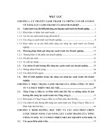 CẠNH TRANH VÀ NHỮNG VẤN ĐỀ CƠ BẢN VỀ NĂNG LỰC CẠNH TRANH CỦA DOANH NGHIỆP