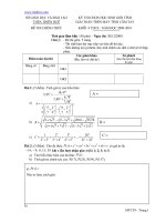 Đề thi và đáp án giải Toán trên MTCT khối 8 (09 - 10)