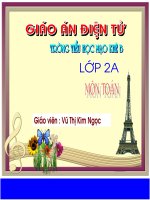 Bài: Phép công ( không nhớ ) trong phạm vi 1000