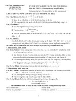 ĐỀ THI THU TN 043 CÓ ĐÁP ÁN CHI TIET