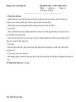 ma trận 1 tiet ki 1