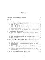 Phân bố giới hạn của tổng các biến ngẫu nhiên độc lập