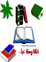 Bài giảng điện tử tham khảo thao giảng, thi GV Anh 6 Unit 8 Out and about (30)