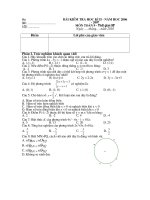 De kiem tra hoc ki II co dap an