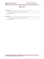 luận văn tài chính ngân hàng MỘT SỐ GIẢI PHÁP NÂNG CAO HIỆU QUẢ HOẠT ĐỘNG BIDV PHỦ QUỲ