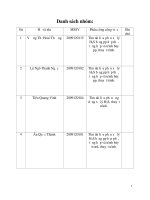 Tiểu luận môn công nghệ xử lý khí thải và tiếng ồn:  công nghệ xử lý chất khí đihyđro sunfua (h2s)