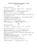 Bo de on tap HKII mon toan khoi 11-cb