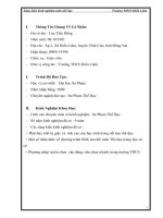 SÁNG KIẾN KINH NGHIỆM  “ĐỂ HỌC TỐT HƠN KỸ THUẬT NHẢY CAO KIỂU BƯỚC QUA  TRONG TRƯỜNG THCS”