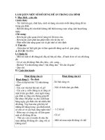 lam quen mot so do dung de an