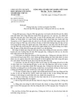 Công văn sơ tổng kết PC THCS 2010