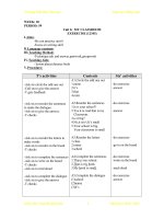 Giáo án Ngoại ngữ (Lớp 3) - Tuần 20