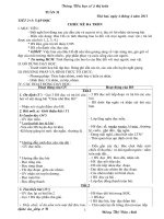 Giáo án lớp ( 2 buổi/ ngày ) Lớp 2 chuẩn KTKN