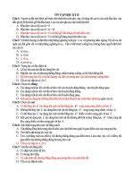 ÔN TẬP HKII (CÓ ĐÁP ÁN)