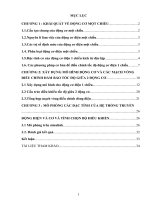 đồ án thiết kế môn học tổng hợp hệ điện cơ thiết kế hệ thống đảm bảo động cơ đồng bộ tốc độ đi thẳng về phía trước