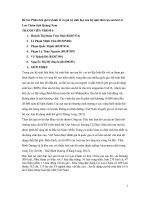 Phân tích giá trị kinh tế và giá trị sinh học của hệ sinh thái rạn san hô Cù Lao Chàm tỉnh Quảng Nam