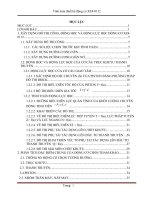 Tính toán và thiết kế nhóm piston-thanh truyền của động cơ XZ4-0112 theo các thông số kĩ thuật