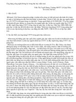 Ứng dụng tin học trong bậc học mầm non