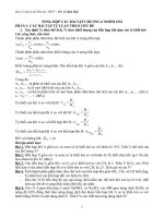 Nhóm Oxi - Lưu huỳnh