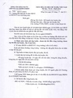 Hướng dẫn kinh phí tổ chức HKPĐ và DHTDTT học sinh hàng năm