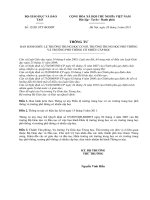 THÔNG TƯ 122011TTBGDDT